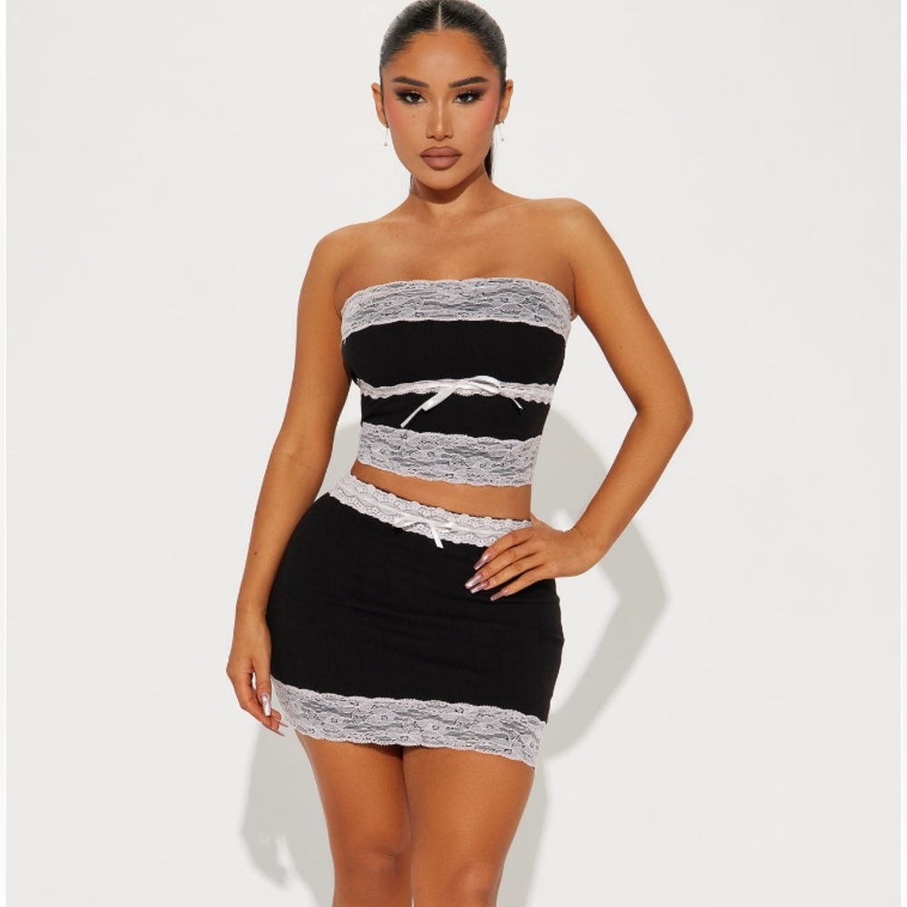 FASHION NOVA Skirt set PLUS SIZE